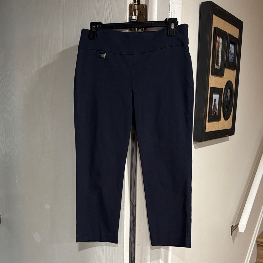 Alfani Elegant Navy Women's Tummy control Capri Pants